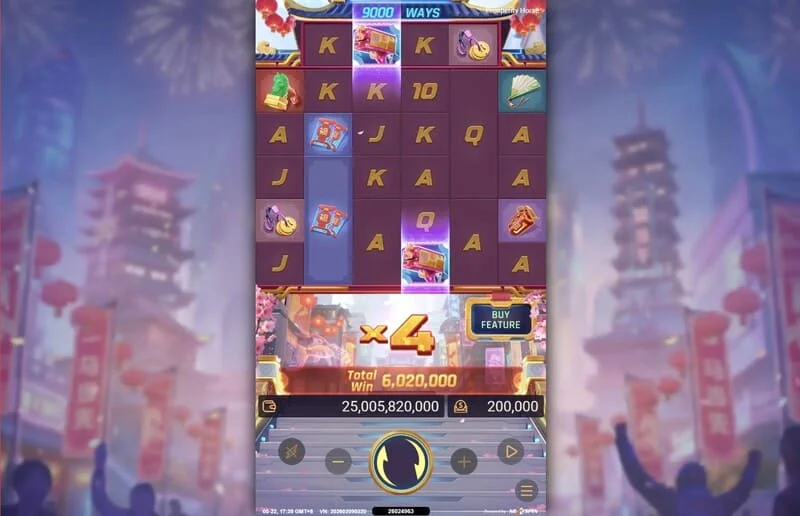 Prosperity Horse - อัตราส่วนและการจ่ายเงินทั้งหมดใน Cyber-Luxe Free Spins