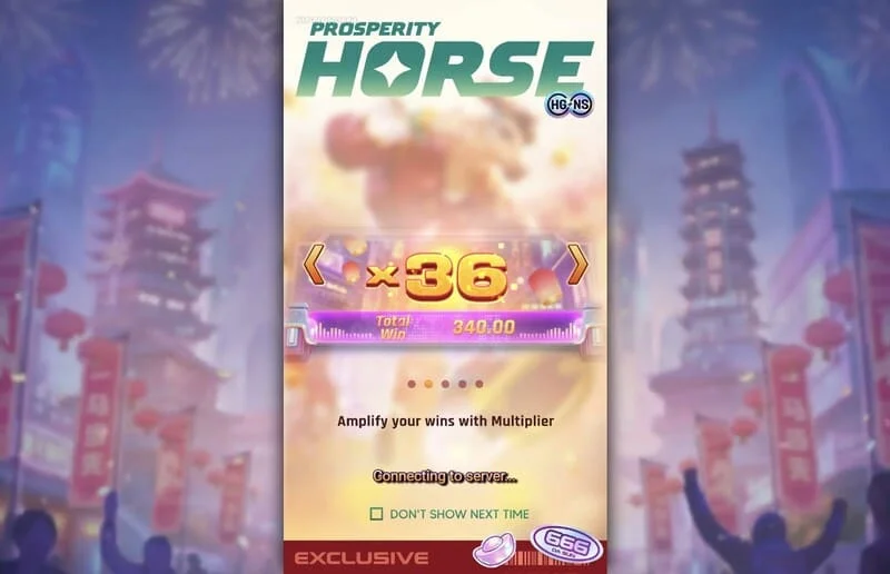 Prosperity Horse - ตัวคูณแบบโปรเกรสซีฟในโหมดพิเศษ
